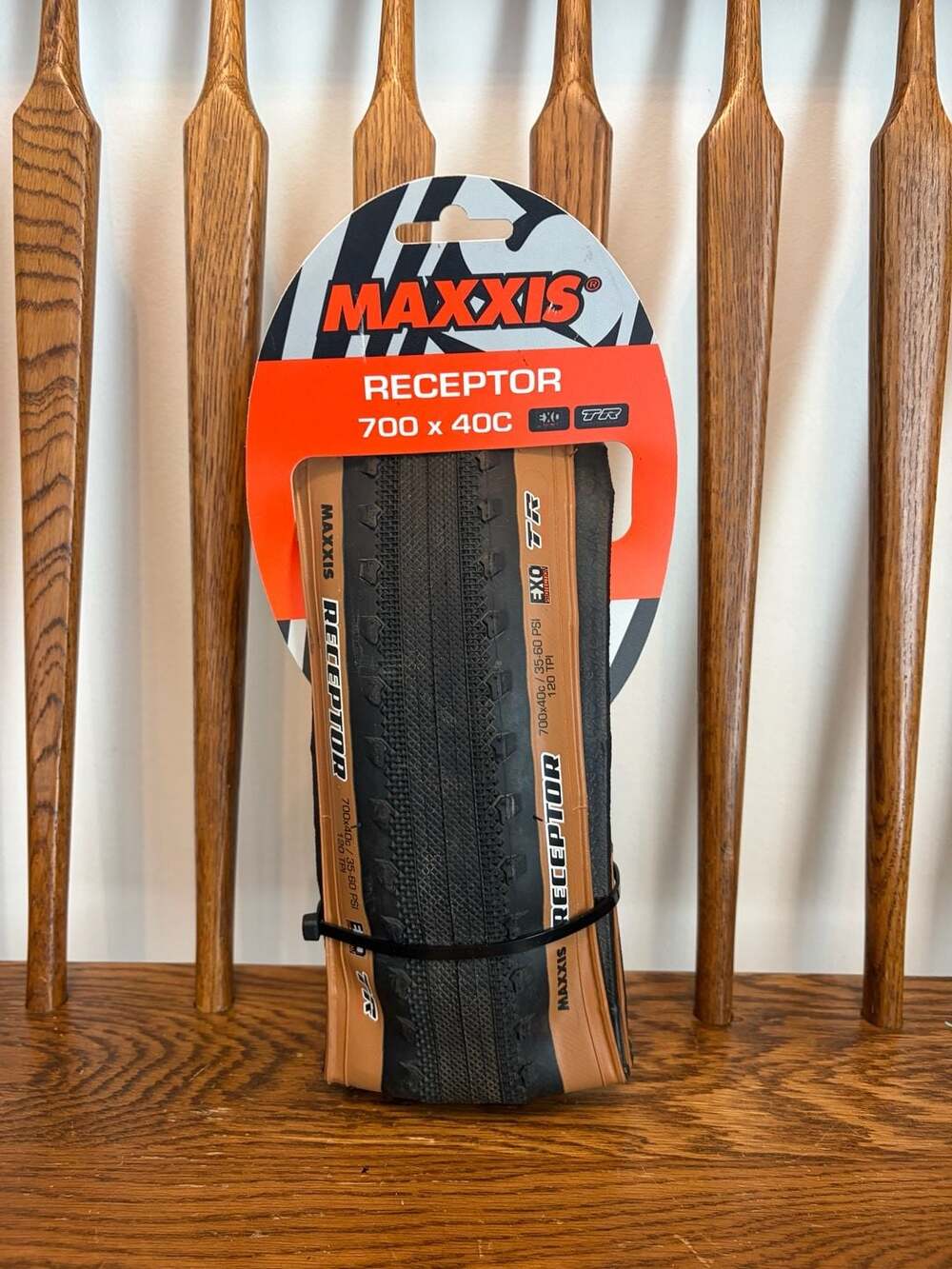 Maxxis Receptor Gravel Tire 700 x 40C Tanwall EXO TR